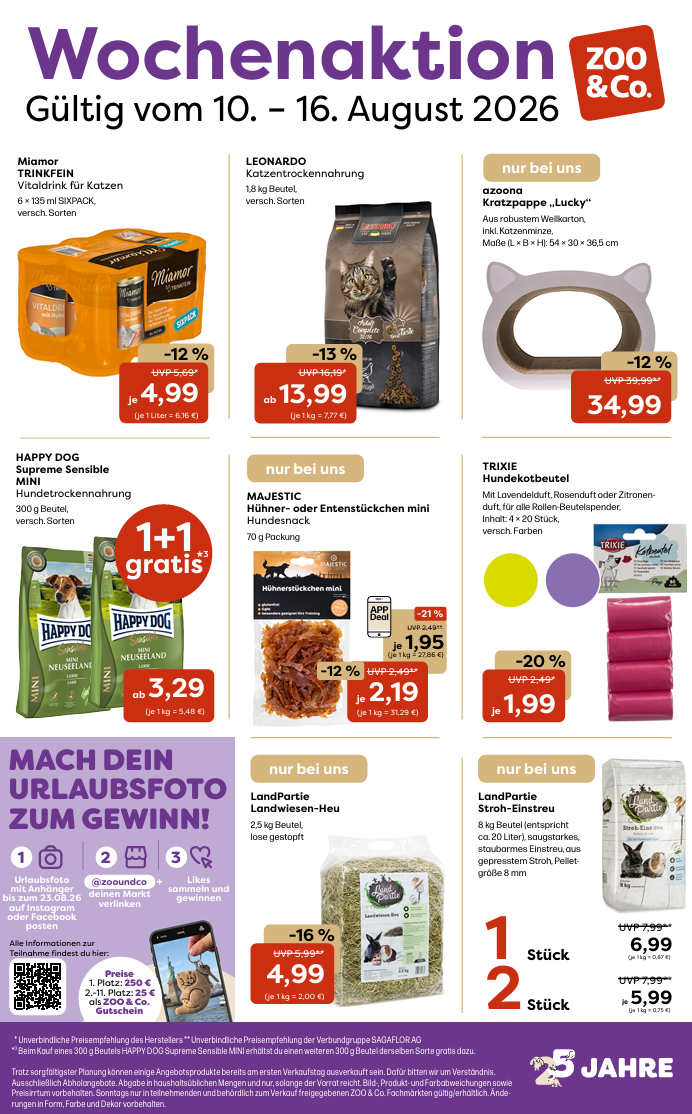 Entdecke die Wochenktion!